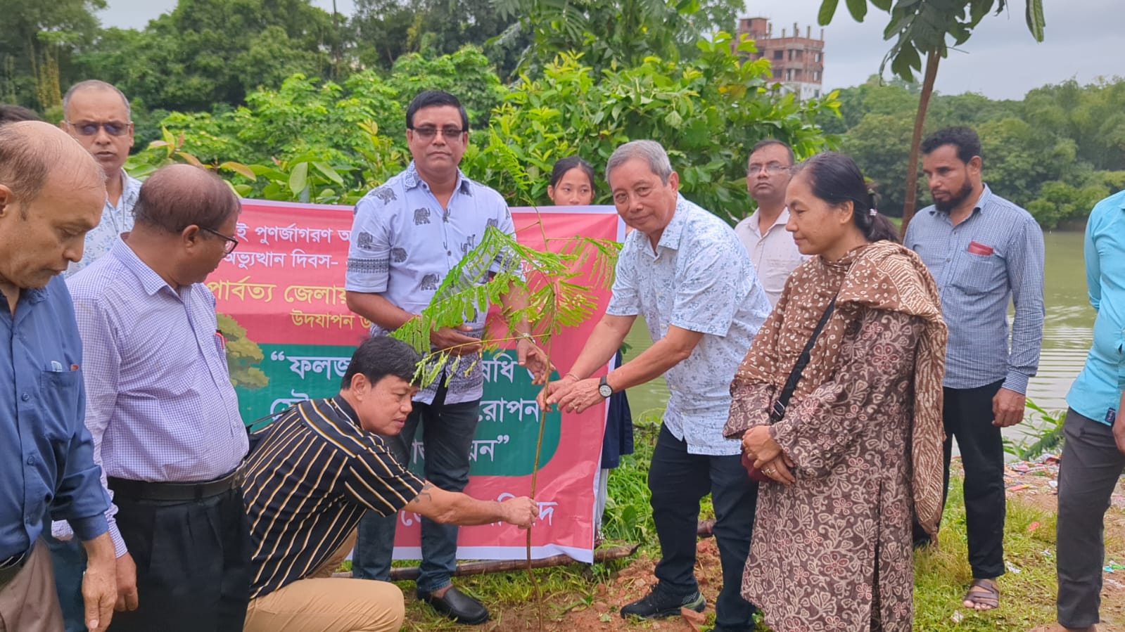 রাঙ্গামাটিতে জুলাই পুণর্জাগরণ ও গণঅভ্যুত্থান দিবসে বৃক্ষরোপণ-ক্রীড়া প্রতিযোগিতা
